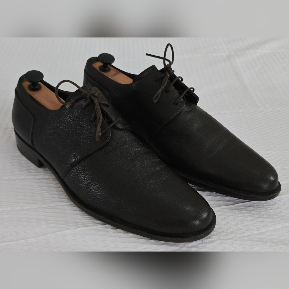 Bally Dark Brown Leather Oxfords $1400 Great Condition